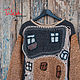 Knitted sweater 'Hundertwasser Windows' option 1. Sweaters. asmik (asmik). My Livemaster. Фото №4