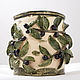 Order Pots Olive branch. Elena Zaychenko - Lenzay Ceramics. Livemaster. . Pots Фото №3