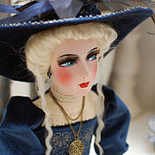 Кукла в подарок. Интерьерная текстильная кукла "Лиза"