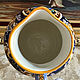 Винтаж: Gien, Франция, фаянсовый кувшин, серия Renaissance Fond Bleu. Вазы винтажные. French-vintage-gallery. Ярмарка Мастеров.  Фото №4