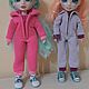 Order Jumpsuit pink. Family Craft Room. Livemaster. . Clothes for dolls Фото №3