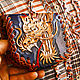 Order Leather wallet-Dragon-color. schwanzchen. Livemaster. . Wallets Фото №3