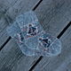 The baby socks wool Angora gray pattern boat, Socks, Moscow,  Фото №1