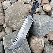 Кованый нож Боуи (комплект)