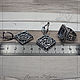 Base for earrings 'Somalia' (15 mm), 925 silver. Blanks for jewelry. Russkaya filigran - furnitura. My Livemaster. Фото №5