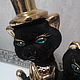 Order Souvenirs vintage porcelain statue of a CAT. SIGNATYR. Livemaster. . Vintage Souvenirs Фото №3