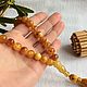 Muslim rosaries from Baltic amber, color is antique, 26 g. Rosary. Mark Amberstein, sale amber products. My Livemaster. Фото №4