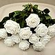 Bouquet of white roses ' Milena'. Composition. decoreka. Online shopping on My Livemaster.  Фото №2