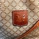 Винтаж: Сумка-ведро Celine Paris Beige Macadam Small Bucket Crossbody. Сумки винтажные. Chic bags. Ярмарка Мастеров.  Фото №6
