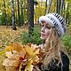 Повязка меховая Жемчуг, из норки. Осенняя повязка на голову из меха. Повязки. tais-fur (изделия из меха и кожи). Ярмарка Мастеров.  Фото №6