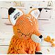 Пижамница Лиса : Пижамница Лисичка. Мягкие игрушки. Sunny_funny_gifts. Интернет-магазин Ярмарка Мастеров.  Фото №2