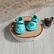 Sandals for doll ob11 color - mint + rose 18mm, Clothes for dolls, Novosibirsk,  Фото №1