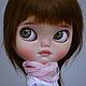 Кукла Блайз (Blythe Doll) custom, ooak doll, с коричневыми волосами. Кукла Кастом. Blythe Dolls by Elena Khromova. Ярмарка Мастеров.  Фото №6