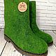 Valenki Juicy Greens, Felt boots, Ramenskoye,  Фото №1