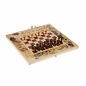 Активный отдых и развлечения handmade. Livemaster - original item Chess Backgammon Safari, 50. Handmade.