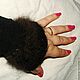 Fingerless gloves made out of dog fur art No. №51zh .Bonus. Mitts. Livedogsnitka (MasterPr). My Livemaster. Фото №6