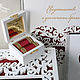 Jewelry box for rings with initials. Caskets for rings. Wedding Adventure. Online shopping on My Livemaster.  Фото №2