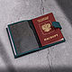Cover for avtodokumentov and passport. Cover. murzikcool. My Livemaster. Фото №4