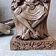 Order Kernunn, Wooden statuette, Celtic god made of wood. DubrovichArt. Livemaster. . Figurines Фото №3