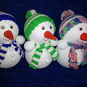 Куклы и игрушки handmade. Livemaster - original item Snowman. Handmade.