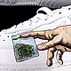 Кастомизация Nike AIR Fors Руки бога.Касание бога .Микеланджело. Кроссовки. Надежда Ларионова. Интернет-магазин Ярмарка Мастеров.  Фото №2
