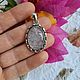 Кулон с горным хрусталем. Кулон. Vadjra-jewelry. Ярмарка Мастеров.  Фото №4