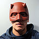 Шлем Сорвиголова Мэтт Мёрдок герой комикса Марвел Daredevil helmet. Маски персонажей. Качественные авторские маски (Magazinnt). Ярмарка Мастеров.  Фото №15