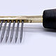Скорняжная расческа для меха №7(лиса, песец, чернобурка). Мех. furrier_tools_shop. Ярмарка Мастеров.  Фото №5