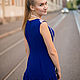 Вискозное платье с воланом. Платья. Michelle Nardin atelier. Ярмарка Мастеров.  Фото №5