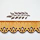 Декоративные веточки с листочками. Фурнитура для украшений. Хлоя. Ярмарка Мастеров.  Фото №5