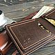 Кошелек «Грифон» (MS32). Кошельки. Дмитрий Соловьев | MILARIS Leathercraft. Интернет-магазин Ярмарка Мастеров.  Фото №2