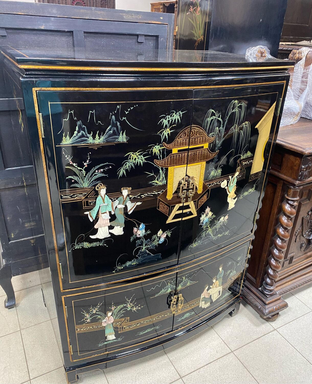 Винтаж: Винтажный комод шинуазри купить в интернет-магазине Ярмарка ...