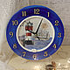 READY-MADE wall clock in the children's room 'Mayak'. Watch. Zuli. My Livemaster. Фото №4