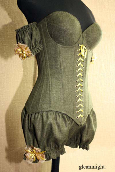 Linen corset with cups, Corsets, Ekaterinburg,  Фото №1