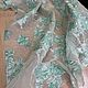 Органза с цветами и люрексом в сочетании с жаккардом . Ткани. Ткани. Эксклюзивные ткани made in ITALY. Ярмарка Мастеров.  Фото №5