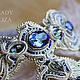 Wedding necklace Surf. Soutache necklace. NECKLACE WITH STONES. Necklace. LADY-LIZA jewelry shop. My Livemaster. Фото №6