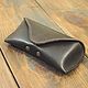 Leather glasses case. Eyeglass case. G.L.A.D.. My Livemaster. Фото №6