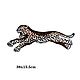 Cool Leopard Applique for clothing decoration. Applications. StrazoBysinka. Online shopping on My Livemaster.  Фото №2
