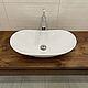 Order Suspended countertop under the sink (project Ivanovo region, d. Dyakovo). uloft. Livemaster. . Furniture for baths Фото №3