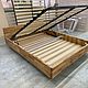 Order Bed 'Sola' made of oak 1600h2000. aleksej-ixw. Livemaster. . Bed Фото №3
