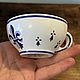Винтаж: Старинная чашка «Fleur de lys », HB Quimper, Франция. Кружки винтажные. Brocante chez Alla. Ярмарка Мастеров.  Фото №4