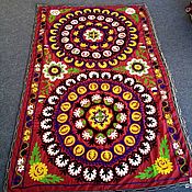 Для дома и интерьера handmade. Livemaster - original item Uzbek vintage suzani. blanket. Panels. SZT028. Handmade.