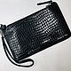 clutch bag of genuine leather, Clutches, Moscow,  Фото №1