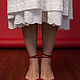 Платье Катунь со встроенной юбочкой из шитья. Платья. Ternika. Ярмарка Мастеров.  Фото №5