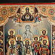 Icon ' Cathedral of Healers, Wonderworkers and Silverless Saints'. Icons. ikon-art. My Livemaster. Фото №5