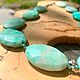 Бусы из амазонита 50 см. Бусы. Ювелирный отдел 'Чароитовый ларец' (jewelry32-charoite-larets). Ярмарка Мастеров.  Фото №10