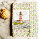 Морские истории Маяк, обложка для любимых книг с вышивкой, Обложки, Петрозаводск,  Фото №1