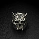 Заказать Престень Череп Они —  с иероглифом "Честь". Rhyton Jewelry. Ярмарка Мастеров. . Перстень Фото №3