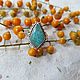 Заказать Кольцо с амазонитом. Vadjra-jewelry. Ярмарка Мастеров. . Кольца Фото №3