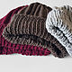 Order Knitted hat-cone ' Ellen'. marishino. Livemaster. . Caps Фото №3